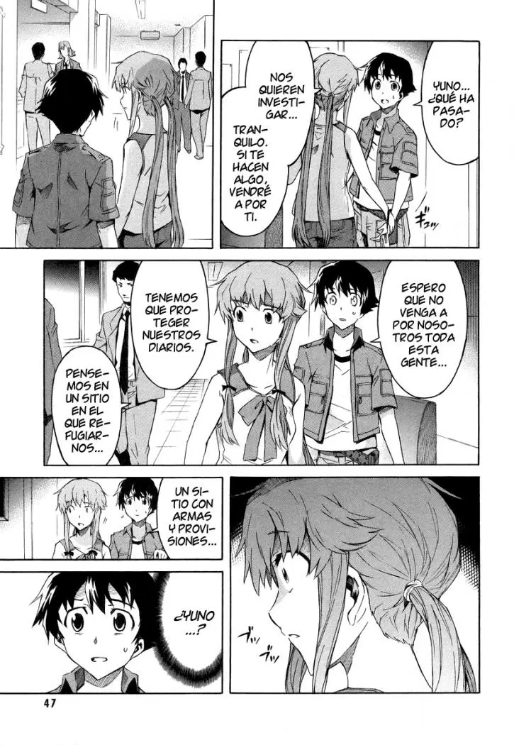 Mirai Nikki capítulo 20, página 5