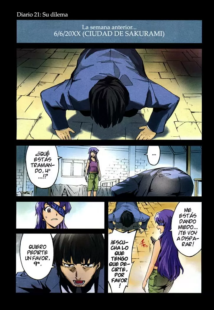 Mirai Nikki capítulo 21, página 1
