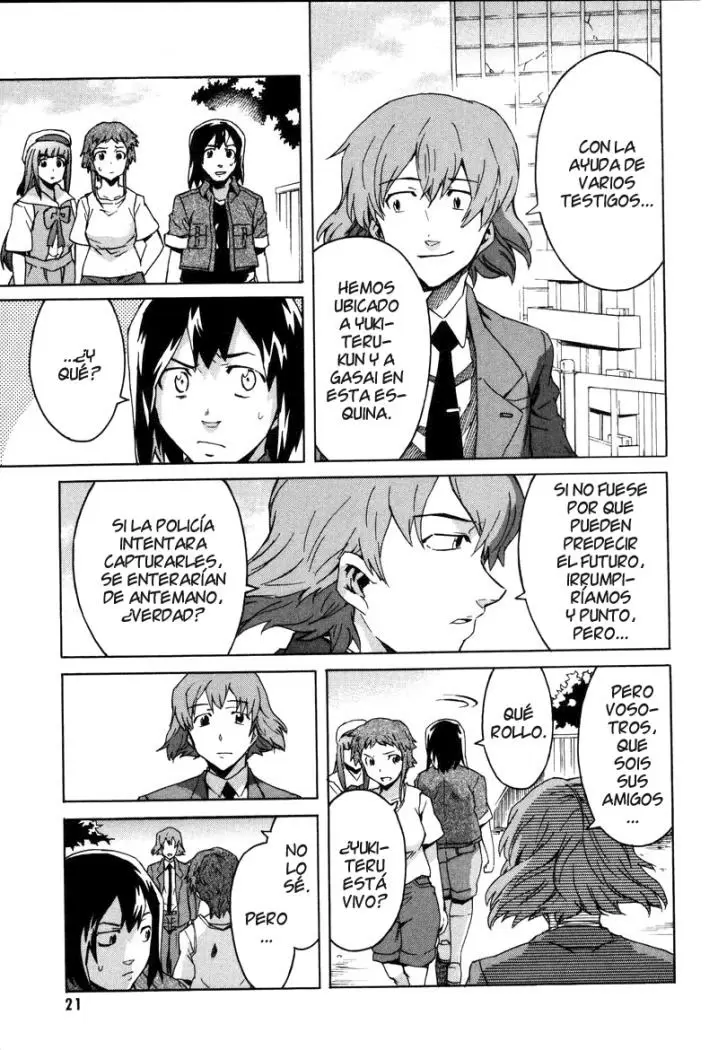 Mirai Nikki capítulo 24, página 18