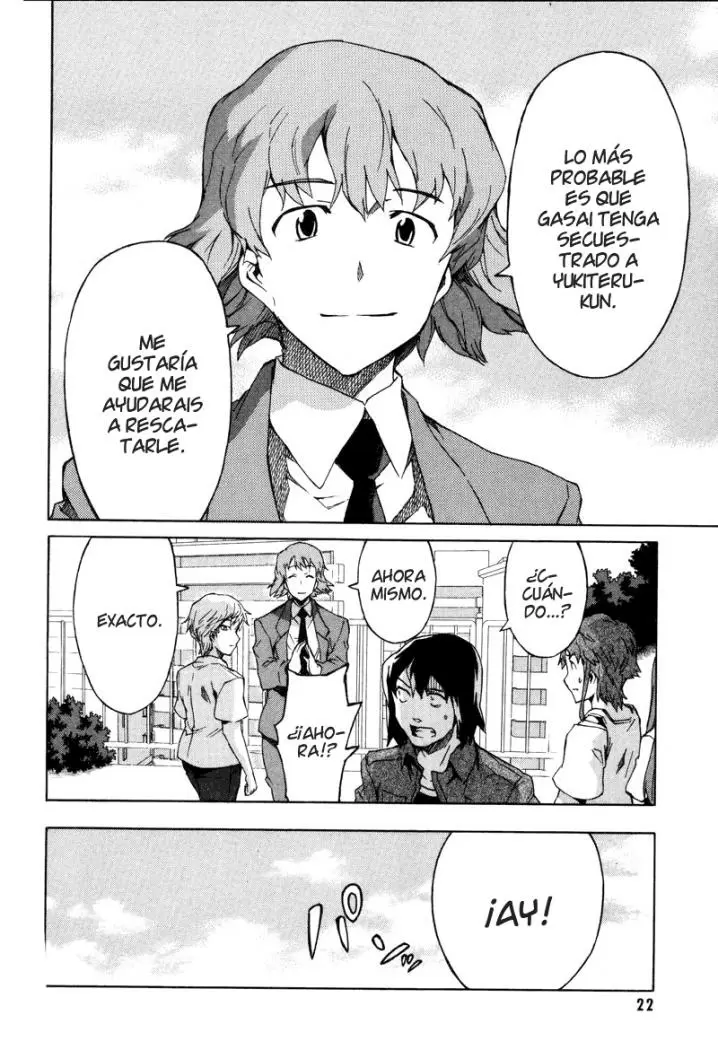 Mirai Nikki capítulo 24, página 19