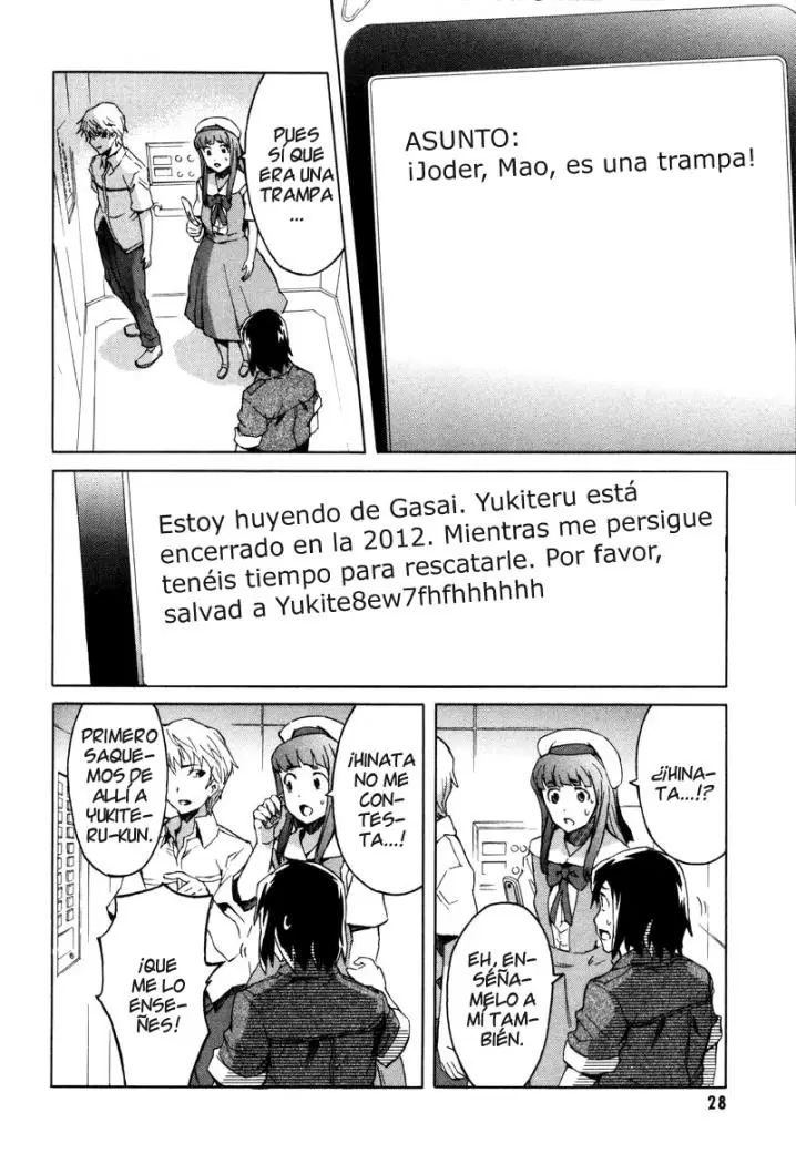 Mirai Nikki capítulo 24, página 25