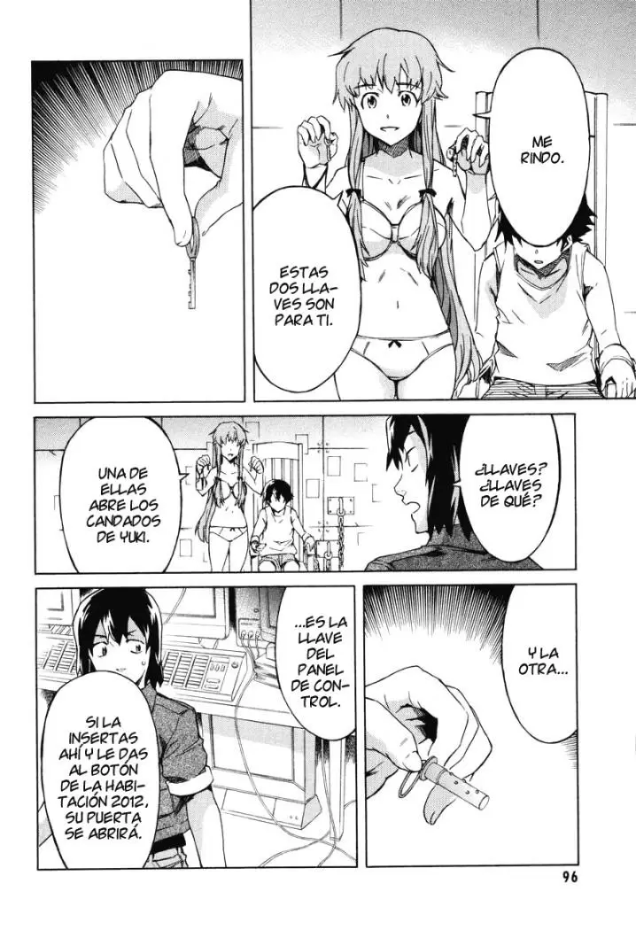 Mirai Nikki capítulo 26, página 8