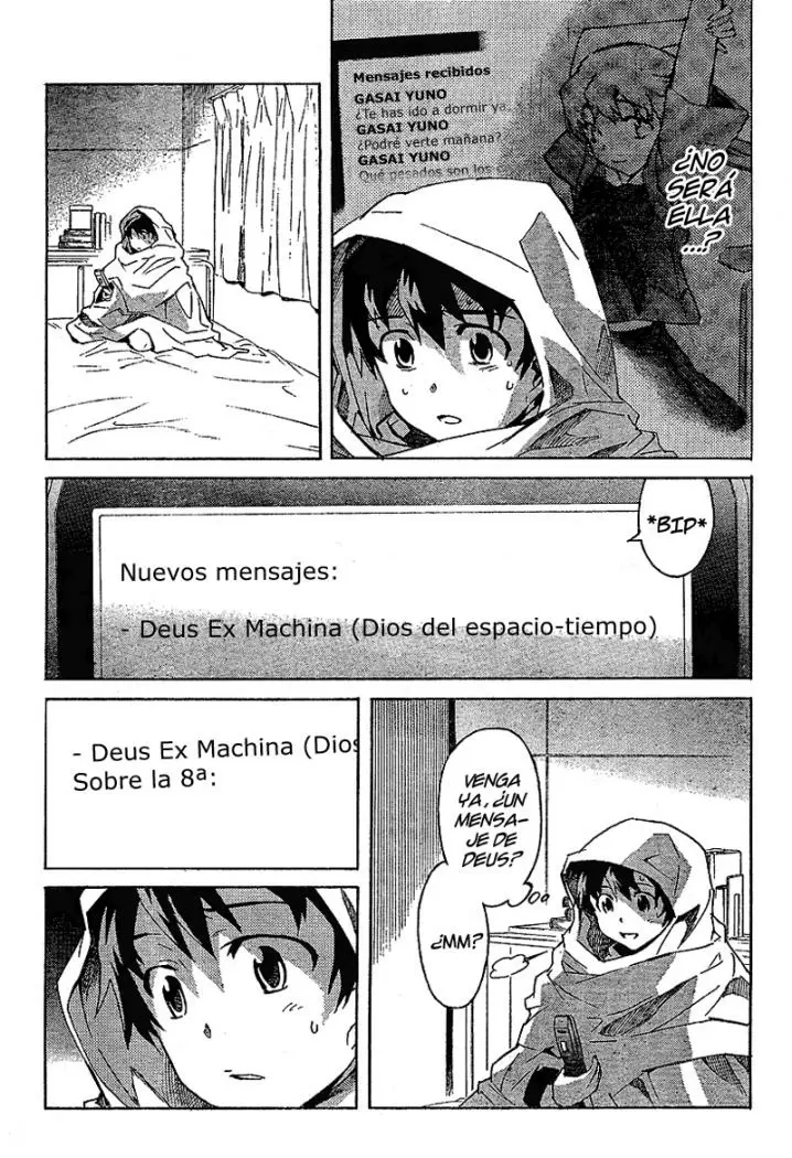 Mirai Nikki capítulo 27, página 3