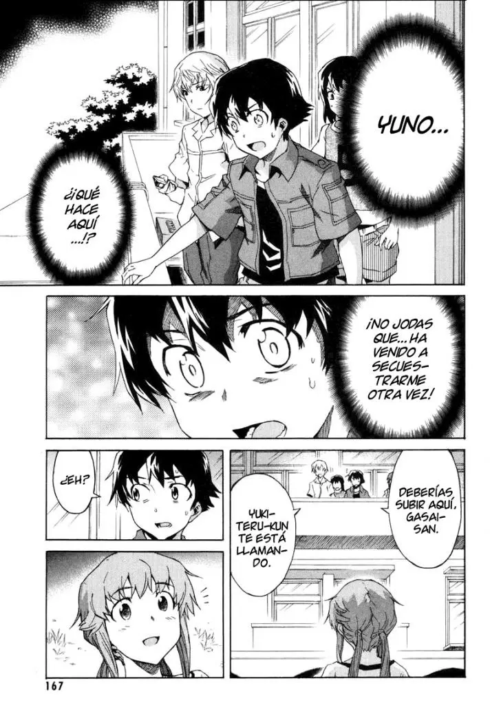 Mirai Nikki capítulo 28, página 5