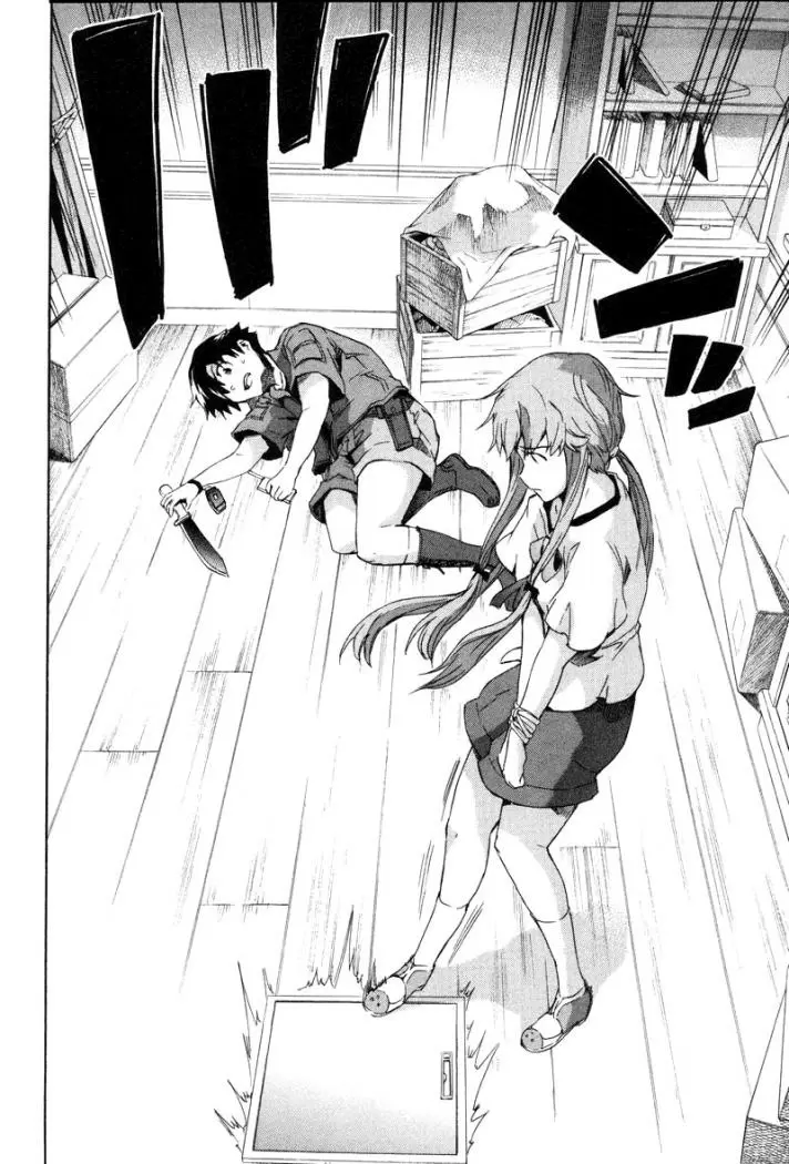 Mirai Nikki capítulo 28, página 17