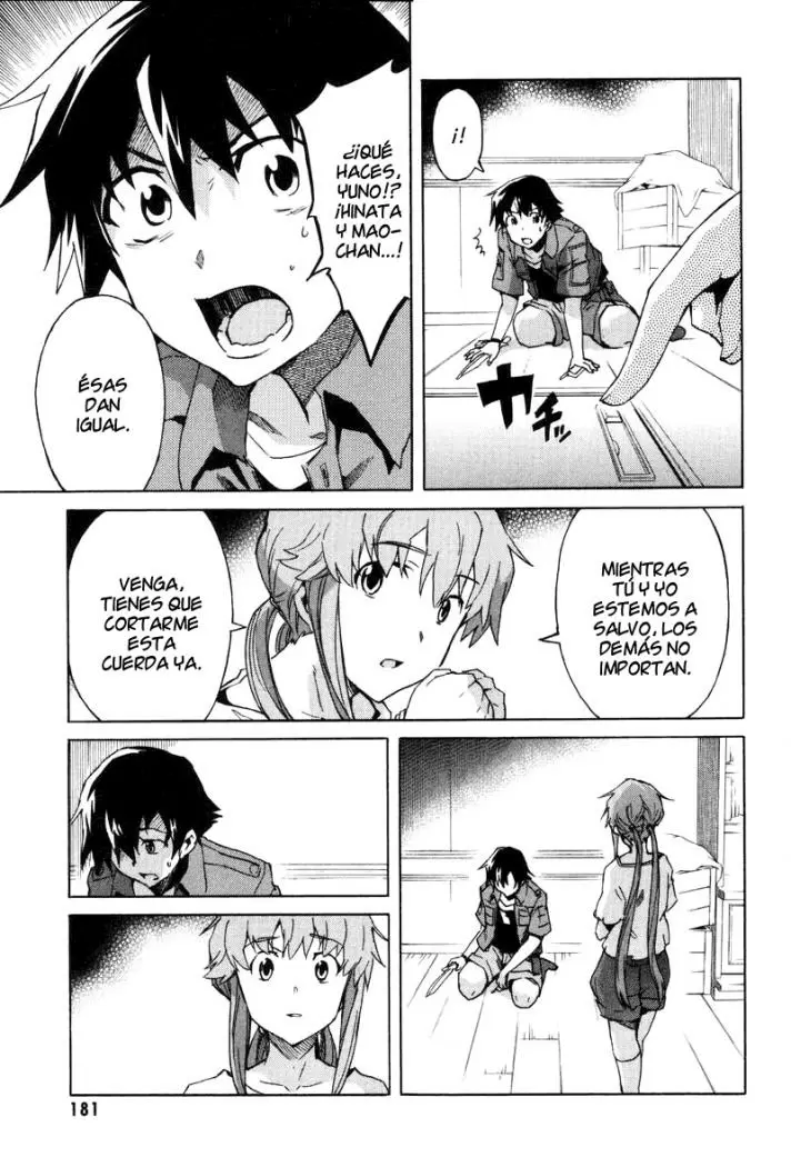 Mirai Nikki capítulo 28, página 18