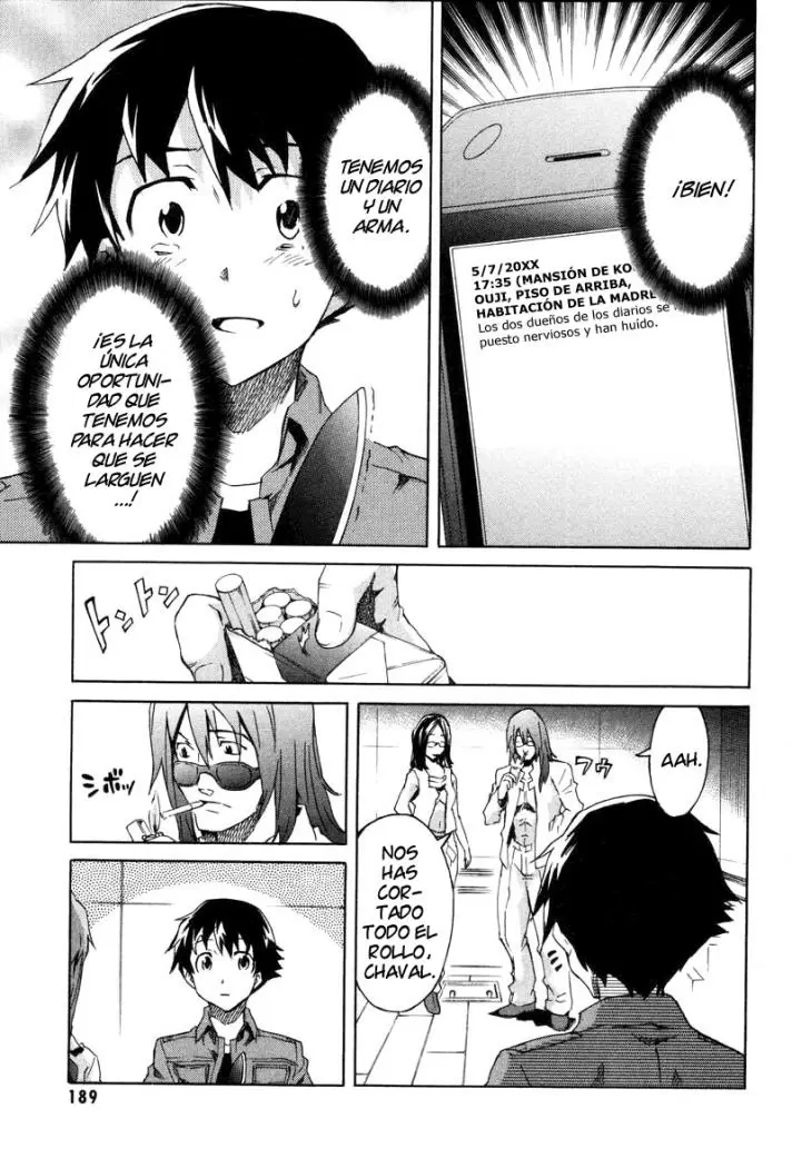Mirai Nikki capítulo 28, página 25