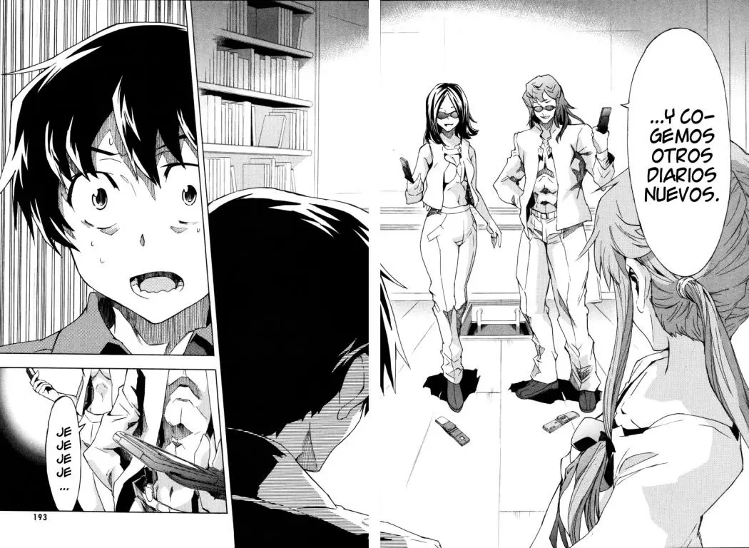 Mirai Nikki capítulo 28, página 28