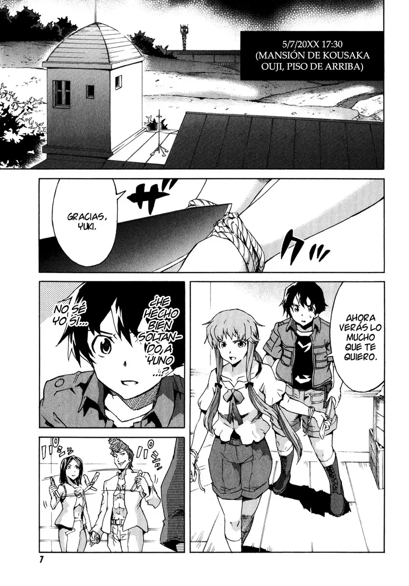 Mirai Nikki capítulo 29, página 5