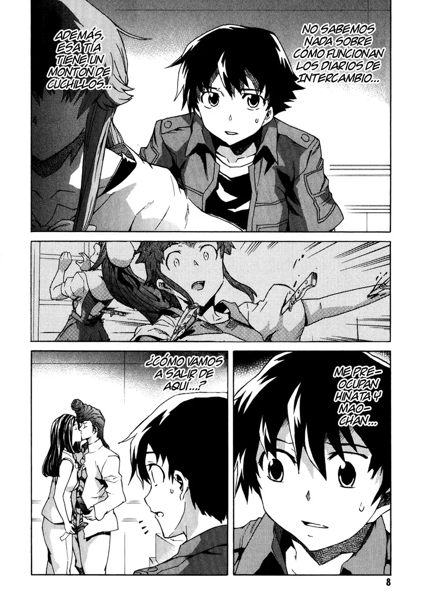 Mirai Nikki capítulo 29, página 6
