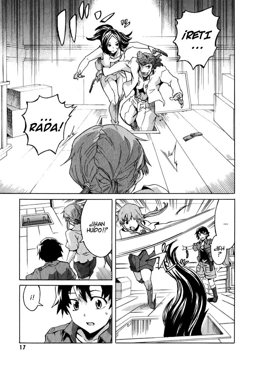 Mirai Nikki capítulo 29, página 15