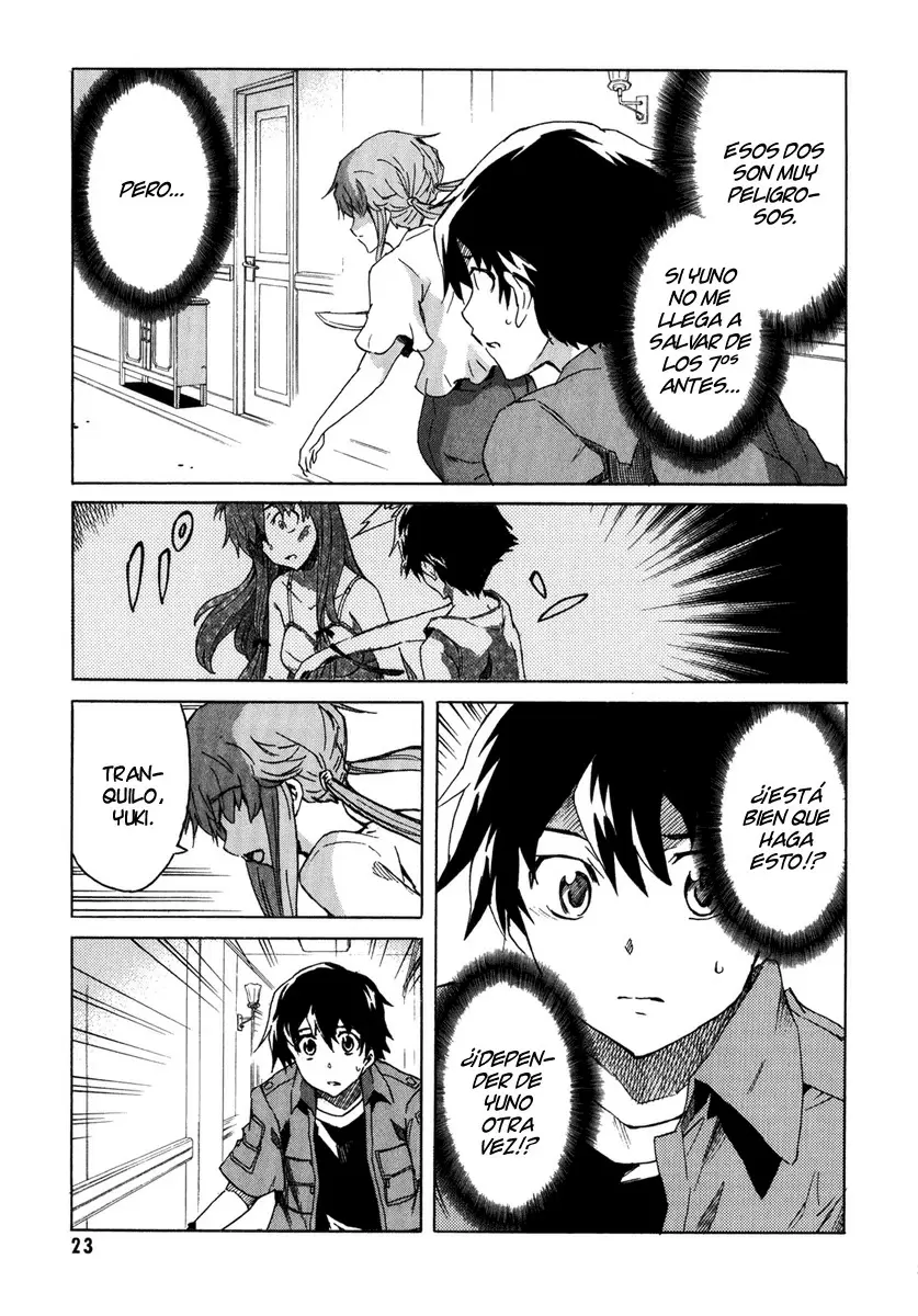 Mirai Nikki capítulo 29, página 21