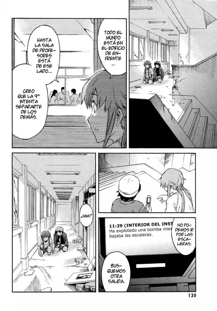 Mirai Nikki capítulo 3, página 6