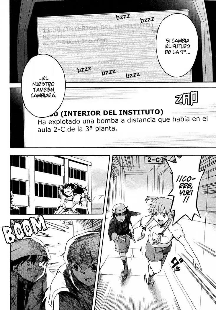 Mirai Nikki capítulo 3, página 8