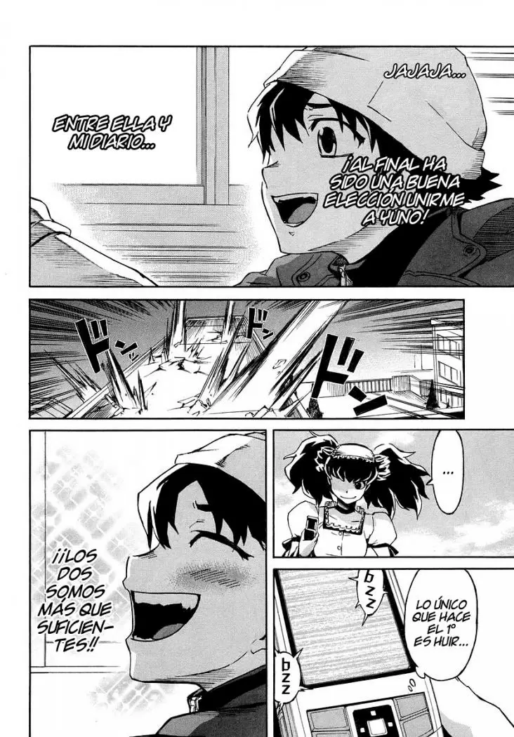 Mirai Nikki capítulo 3, página 10