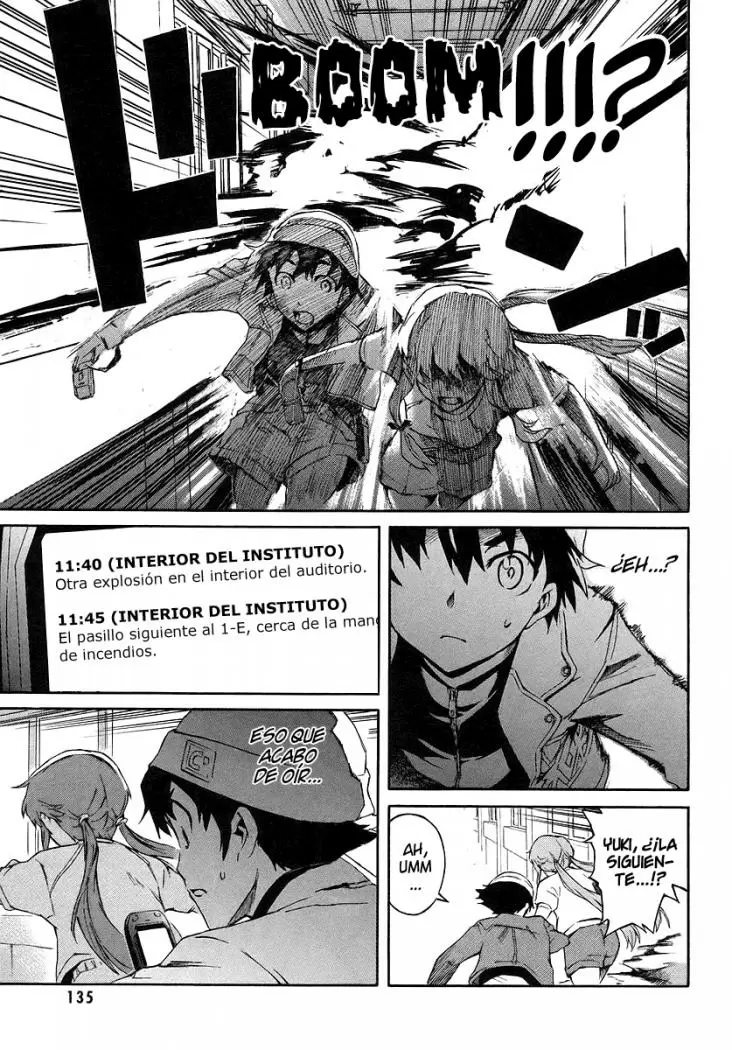 Mirai Nikki capítulo 3, página 11