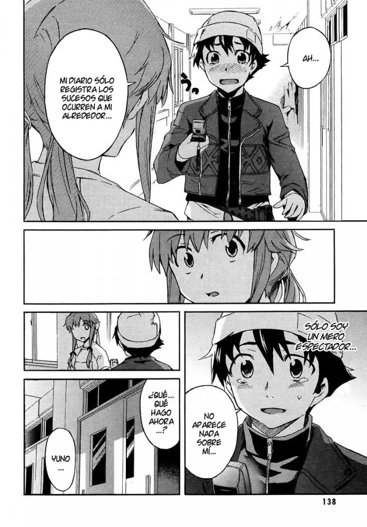 Mirai Nikki capítulo 3, página 14