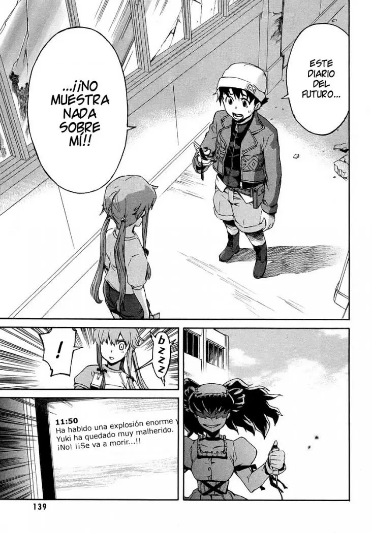 Mirai Nikki capítulo 3, página 15