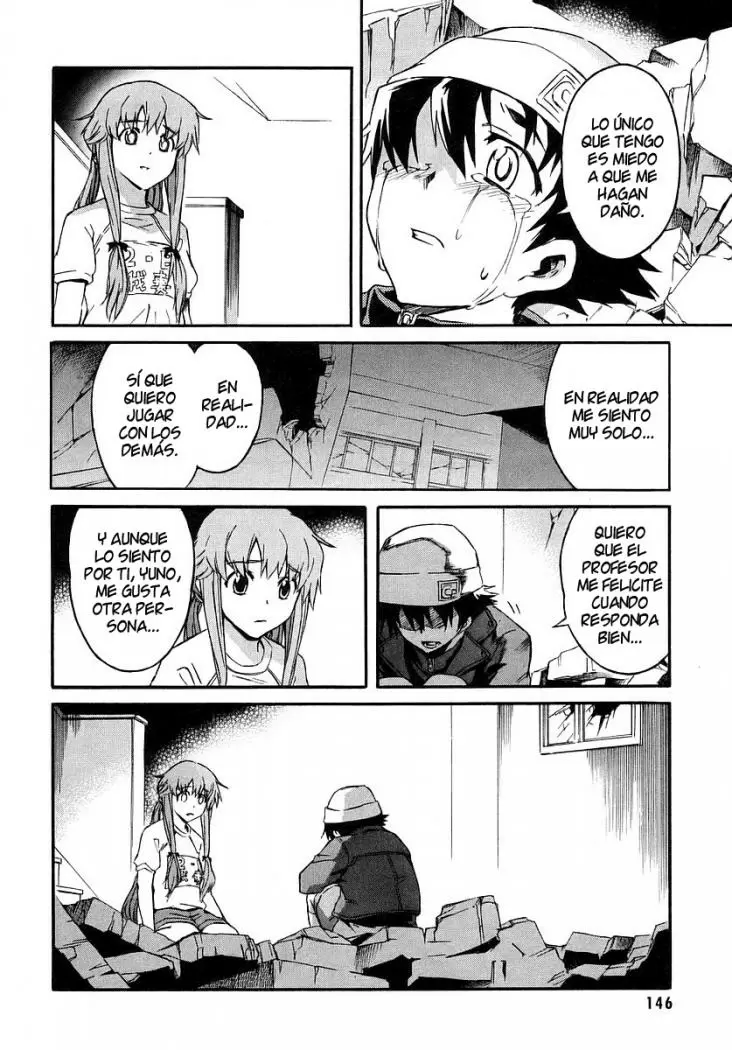 Mirai Nikki capítulo 3, página 21
