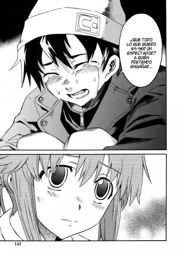 Mirai Nikki capítulo 3, página 22