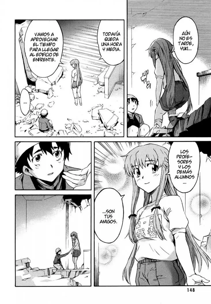 Mirai Nikki capítulo 3, página 23