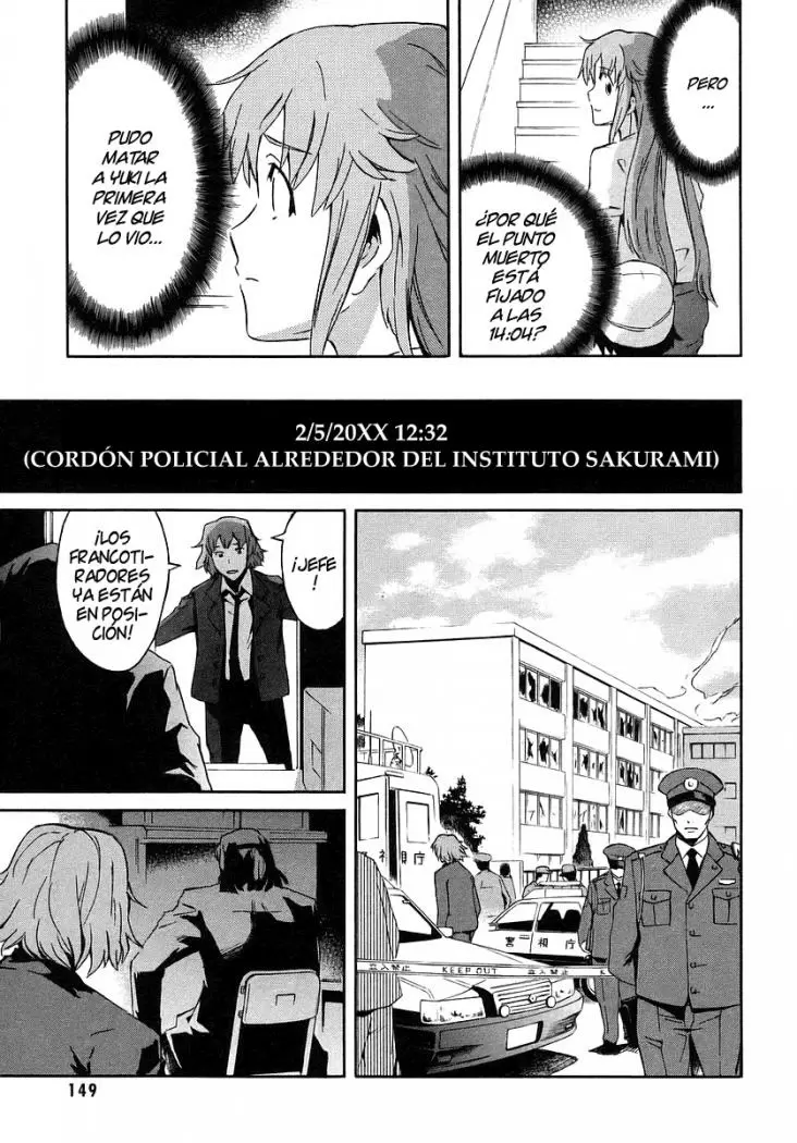 Mirai Nikki capítulo 3, página 24