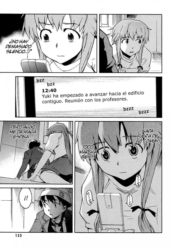 Mirai Nikki capítulo 3, página 28