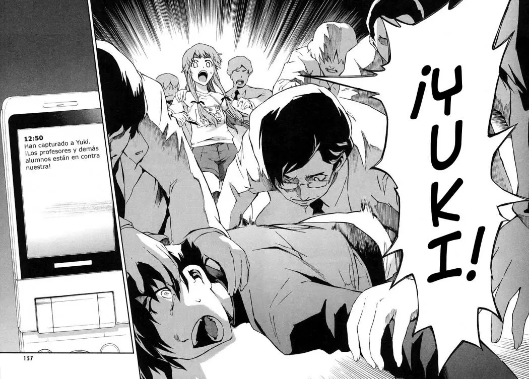 Mirai Nikki capítulo 3, página 31