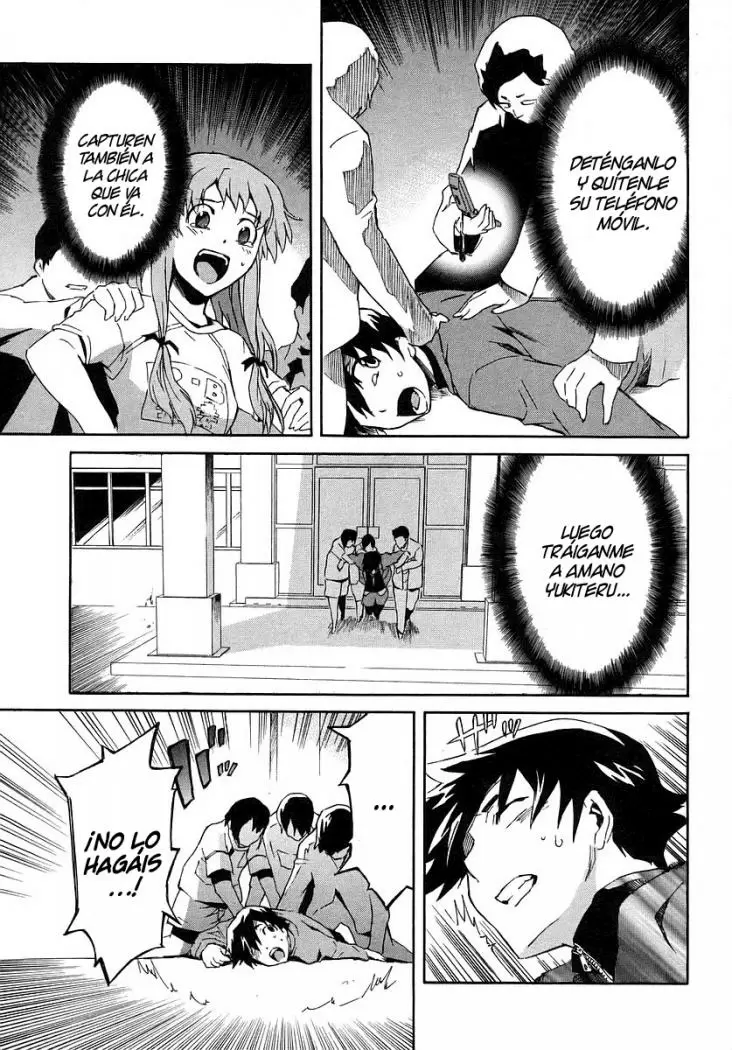 Mirai Nikki capítulo 3, página 33