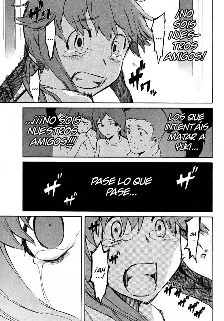Mirai Nikki capítulo 3, página 37