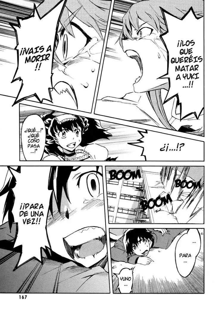 Mirai Nikki capítulo 3, página 40