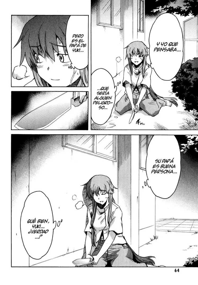 Mirai Nikki capítulo 30, página 21