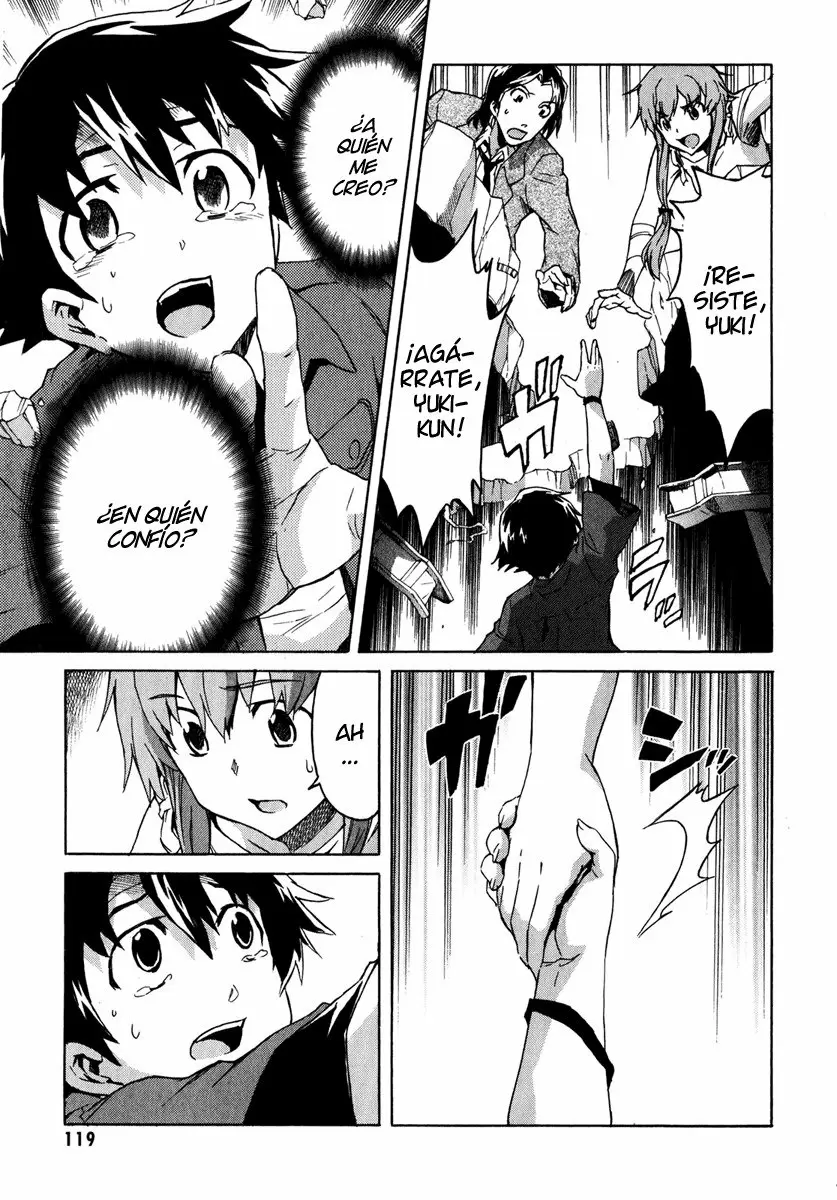 Mirai Nikki capítulo 32, página 5