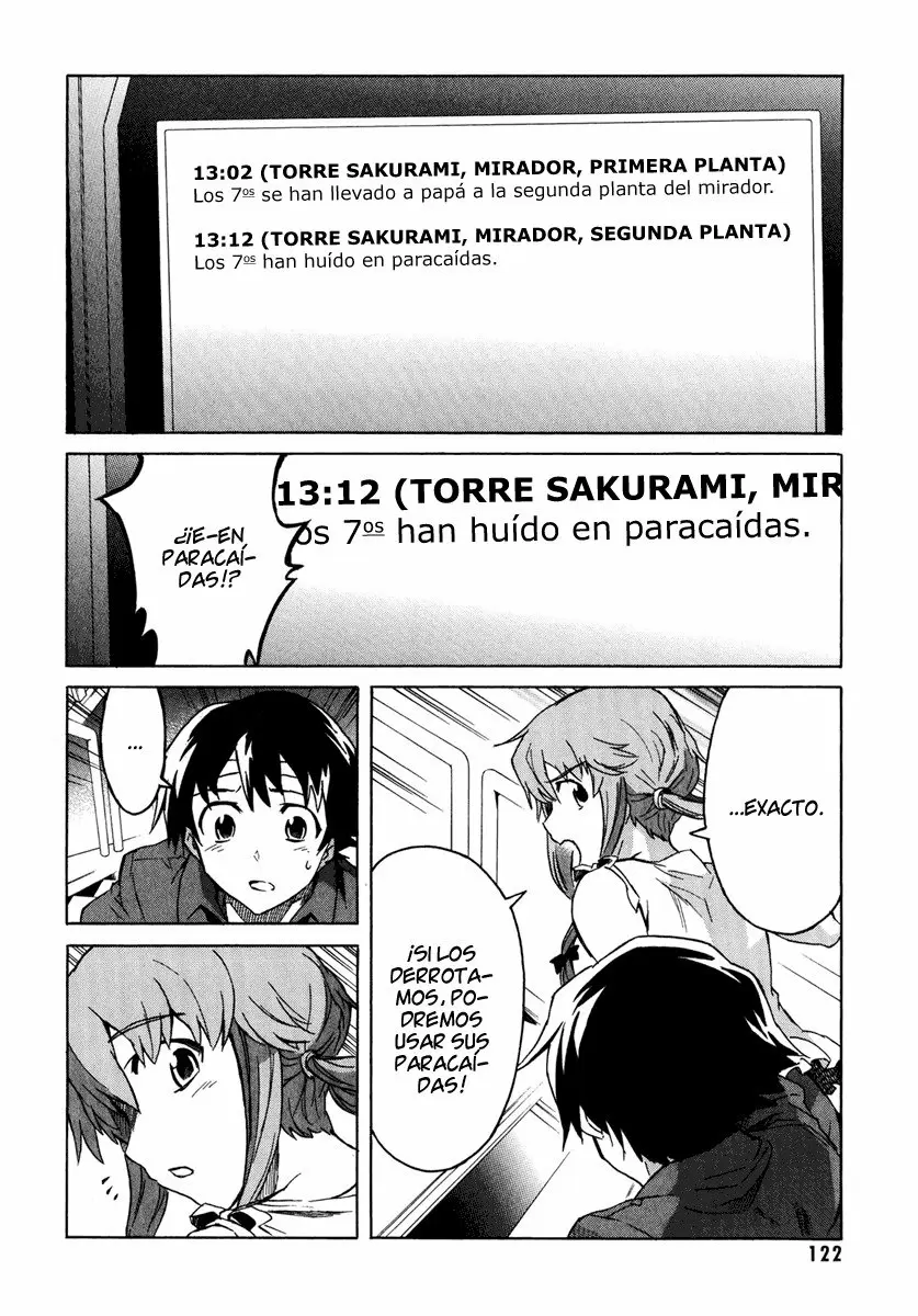 Mirai Nikki capítulo 32, página 8