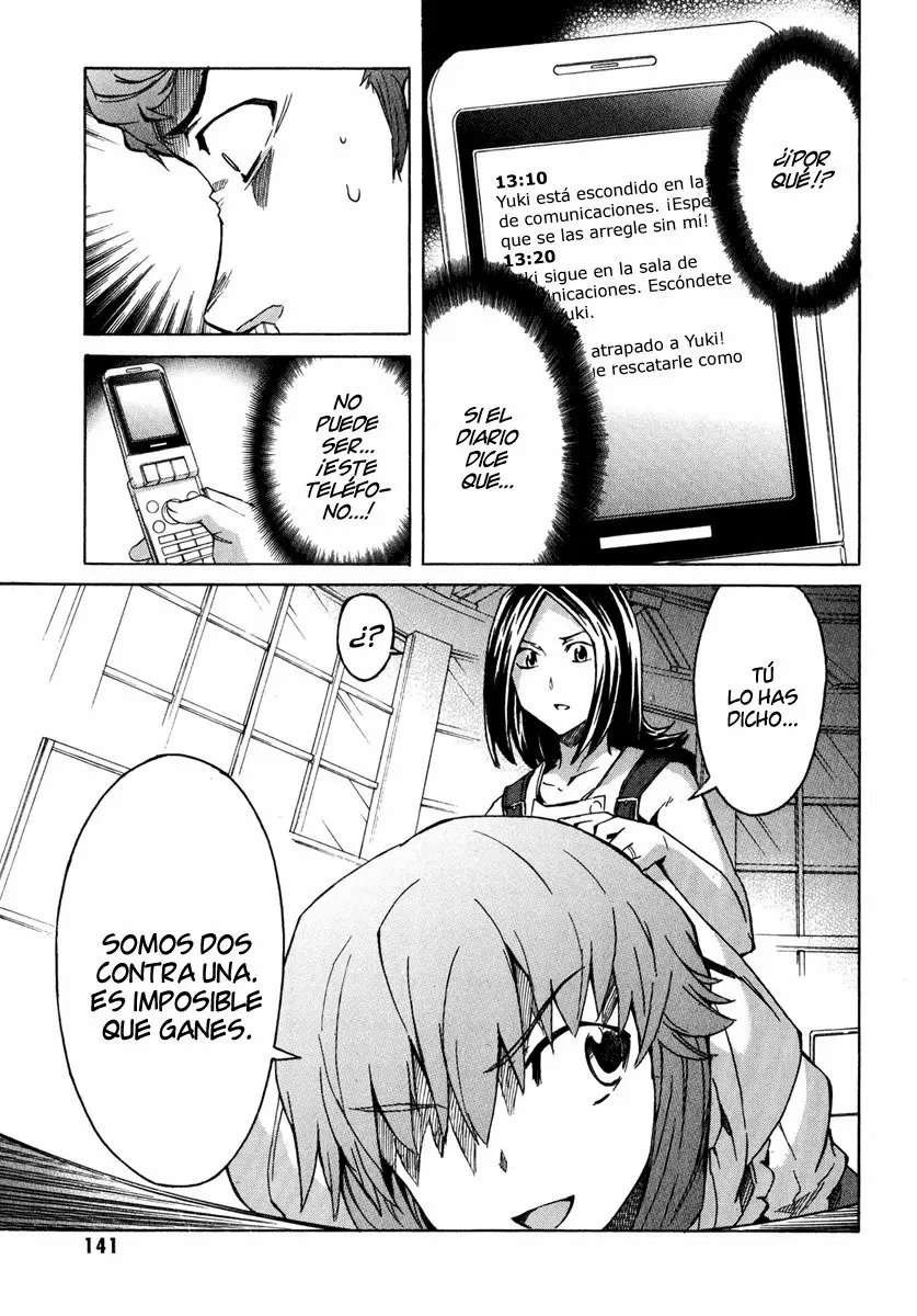 Mirai Nikki capítulo 32, página 25