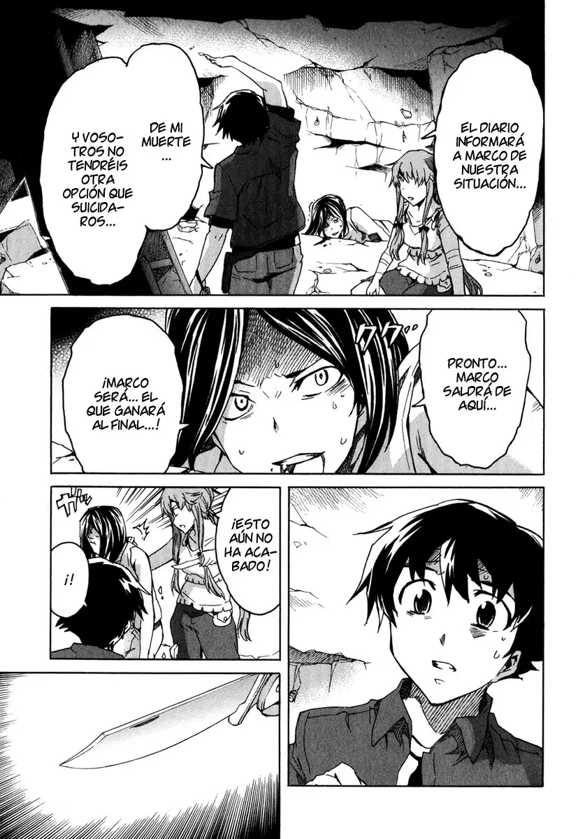 Mirai Nikki capítulo 33, página 9