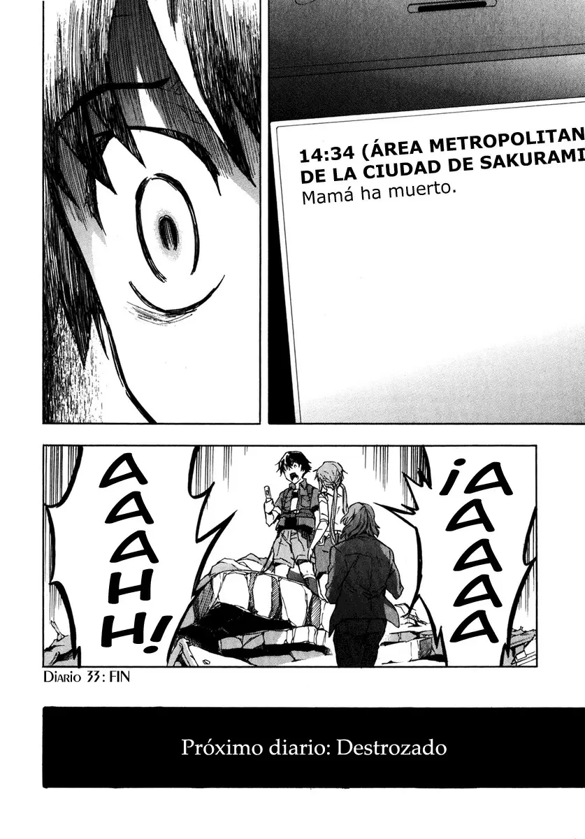 Mirai Nikki capítulo 33, página 34