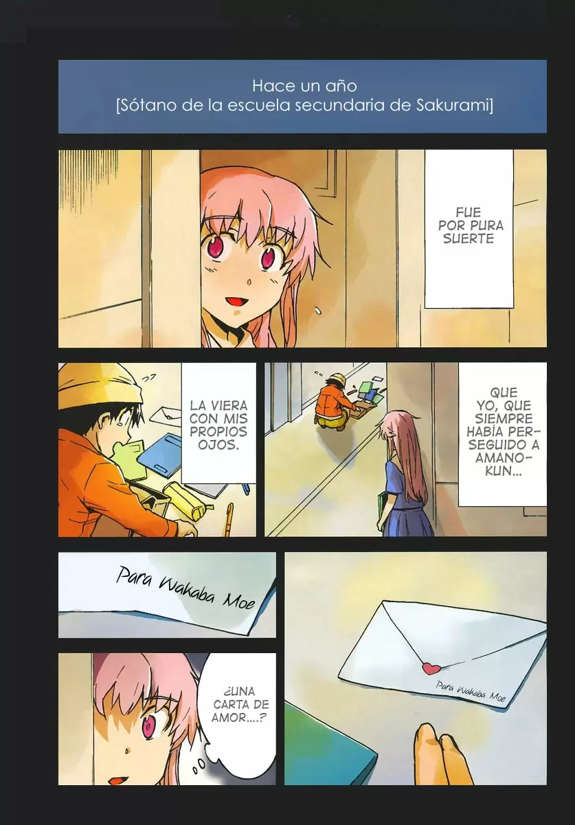 Mirai Nikki capítulo 34, página 1