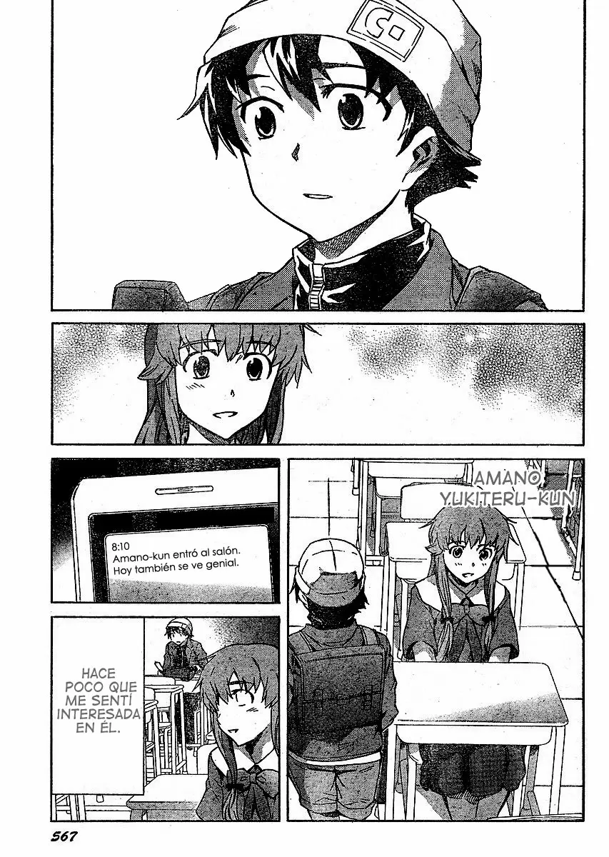 Mirai Nikki capítulo 34, página 7