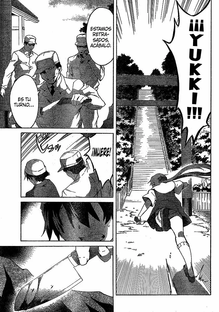 Mirai Nikki capítulo 36, página 5