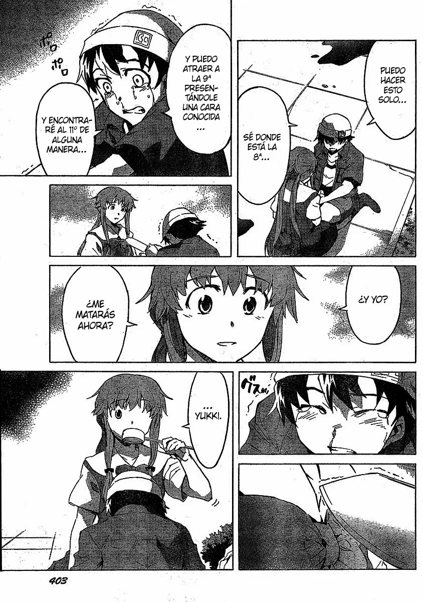 Mirai Nikki capítulo 36, página 13
