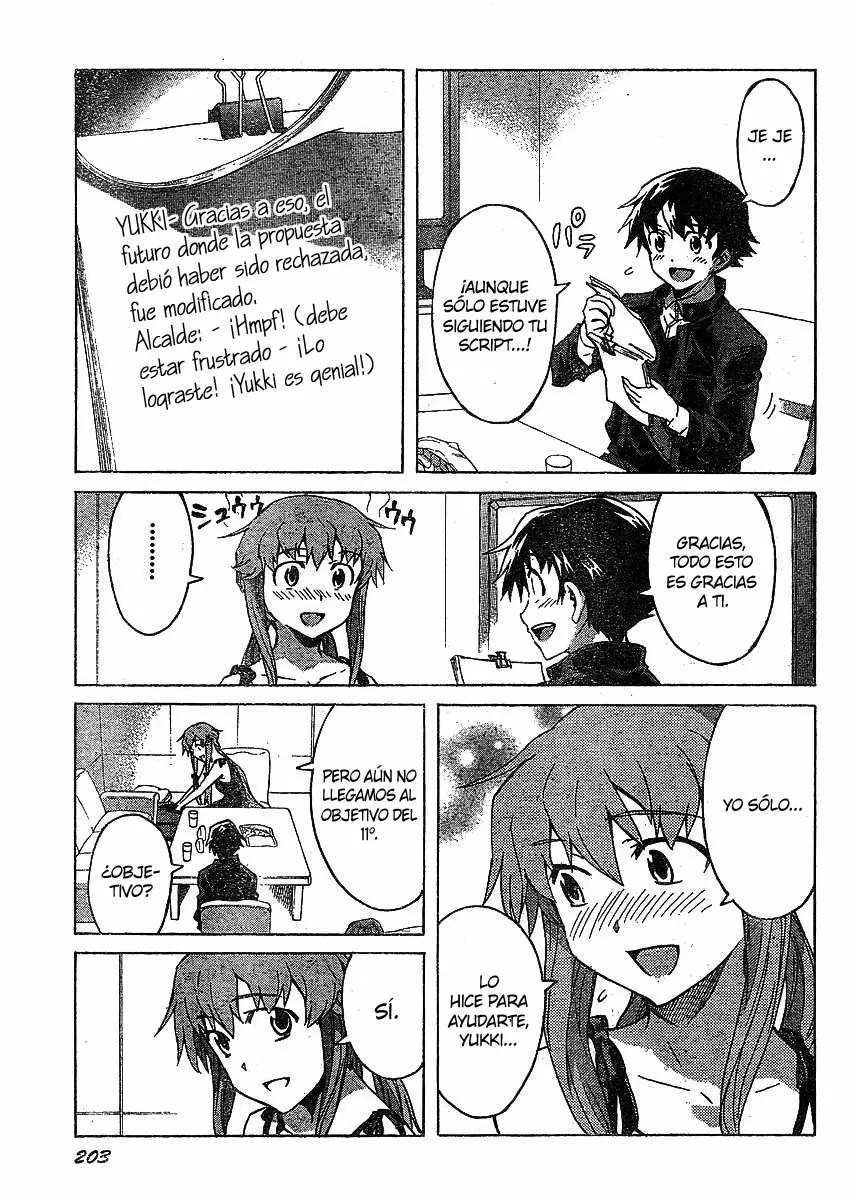 Mirai Nikki capítulo 37, página 5
