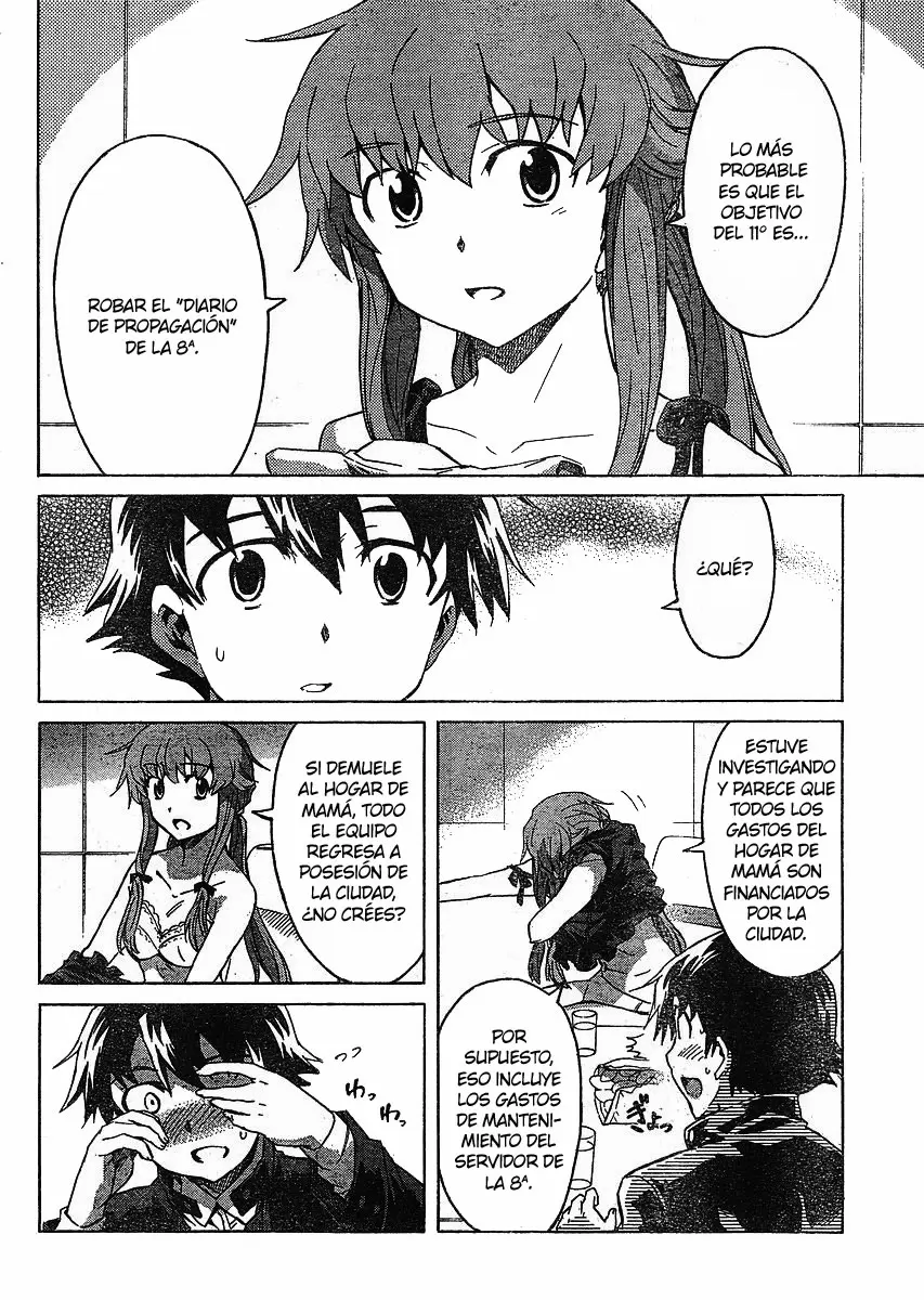 Mirai Nikki capítulo 37, página 6