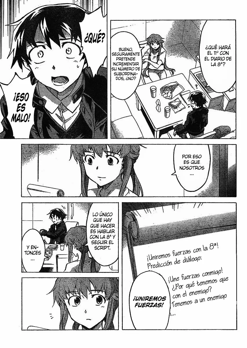 Mirai Nikki capítulo 37, página 7