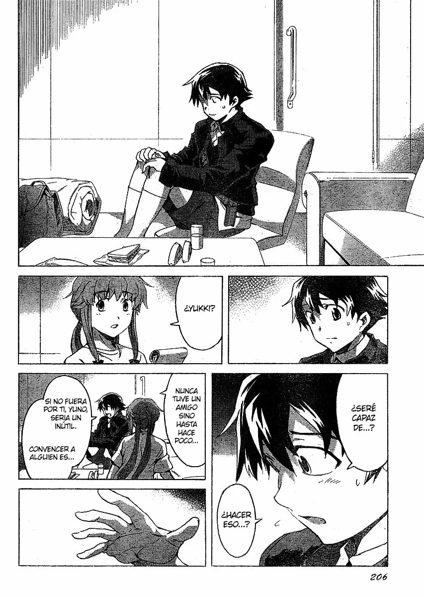 Mirai Nikki capítulo 37, página 8