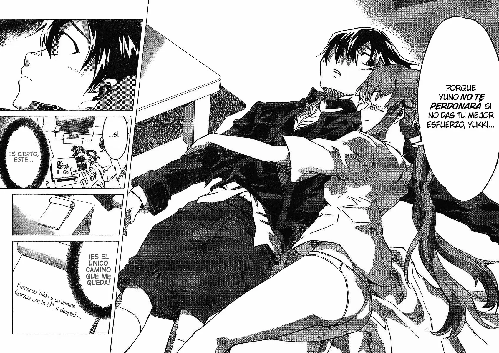 Mirai Nikki capítulo 37, página 10