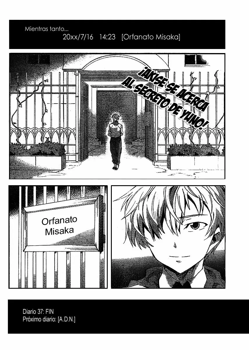 Mirai Nikki capítulo 37, página 37