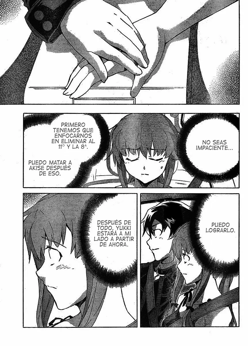 Mirai Nikki capítulo 38, página 13