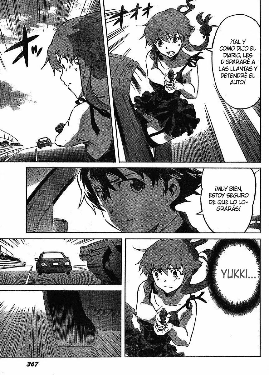 Mirai Nikki capítulo 38, página 17