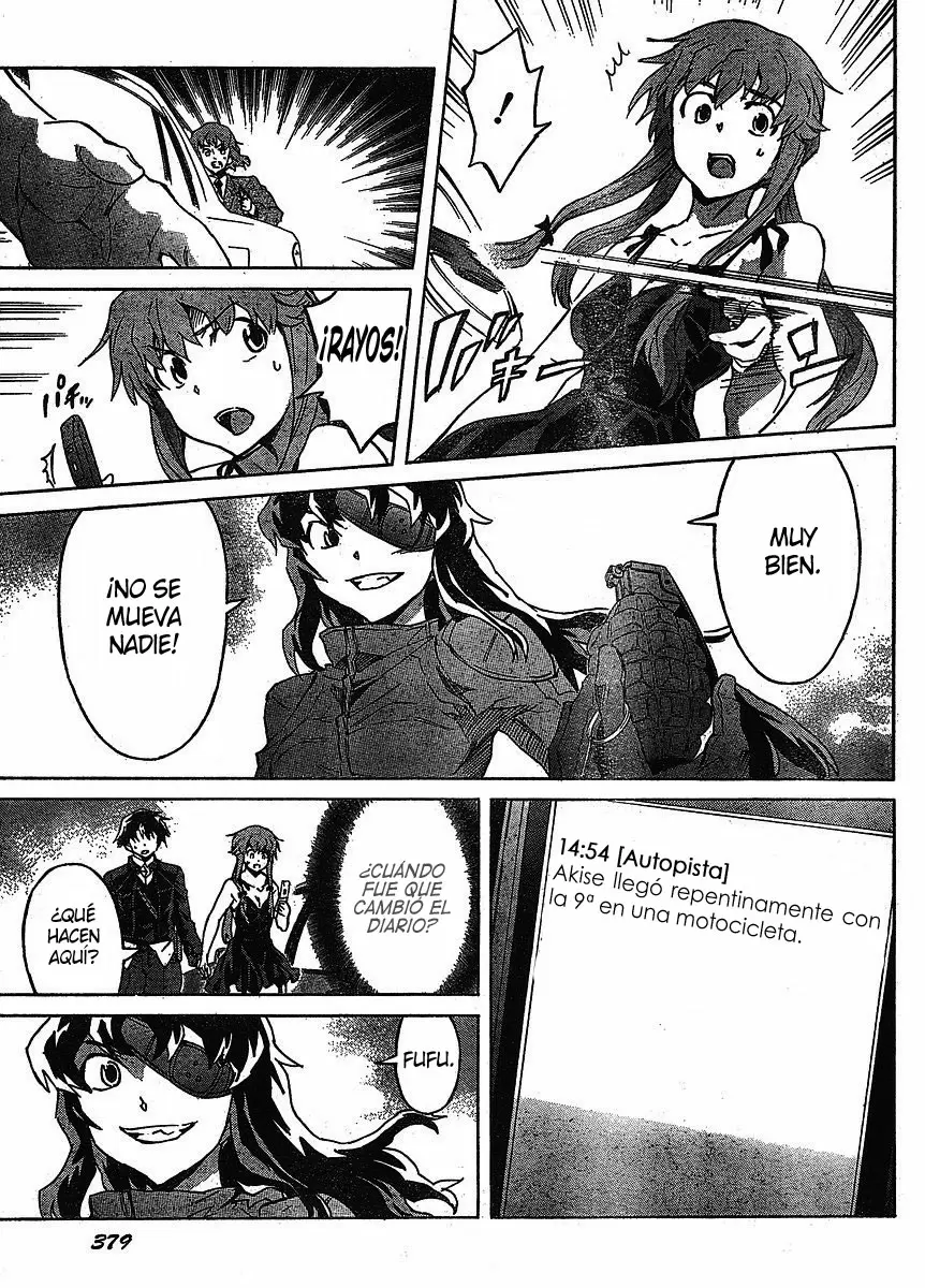 Mirai Nikki capítulo 38, página 27